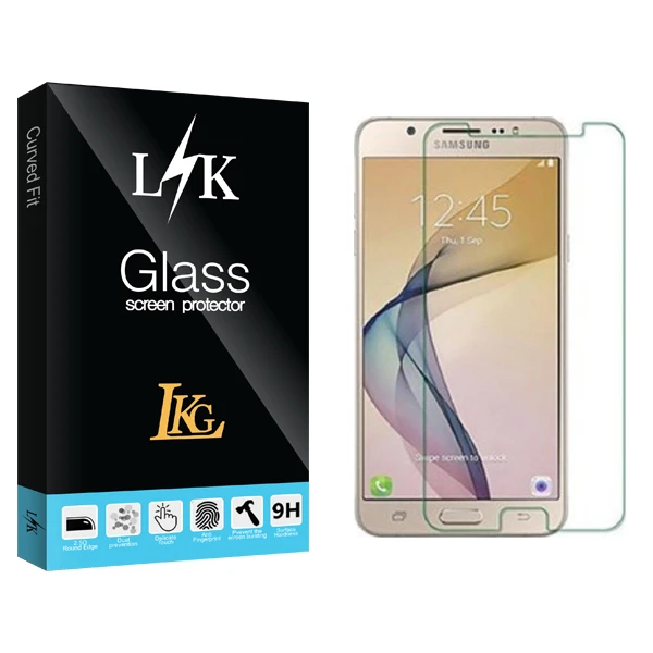 محافظ صفحه نمایش شیشه ای ال کا جی مدل LK Glass مناسب برای گوشی موبایل سامسونگ Galaxy J7 Prime