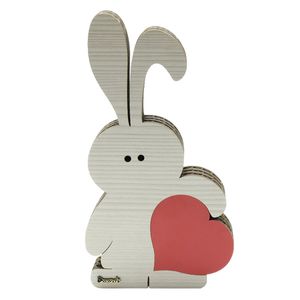 نقد و بررسی مجسمه دکورچی طرح خرگوش عاشق مدل DDS103 مجموعه دو عددی توسط خریداران