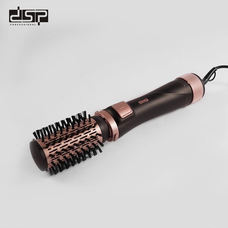 سشوار برس‌دار چرخشی حرفه‌ای دی اس پی مدل 50063A، موتور DC با توان مصرفی 1000 وات، دارای قابلیت باد سرد، سیم گردان، با حالت فرکننده، حجم‌دهنده و صاف‌کننده، وزن 500 گرم، تنظیم حرارت 2 حالته و کنترل سرعت 3 حالته، به همراه 5 عدد سری متمرکزکننده -  - 3