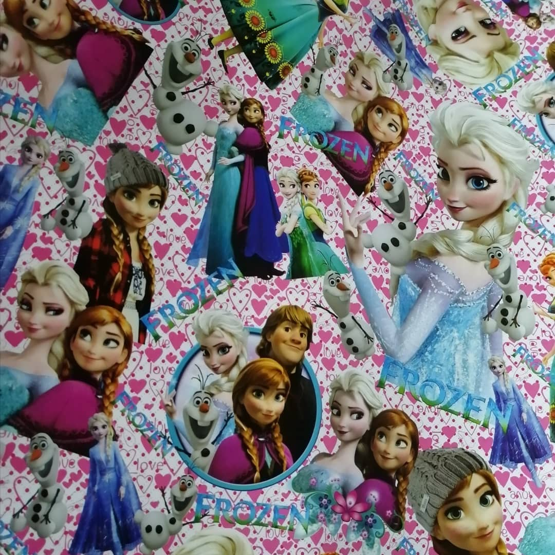 کاغذ کادو مدل Frozen کد 415