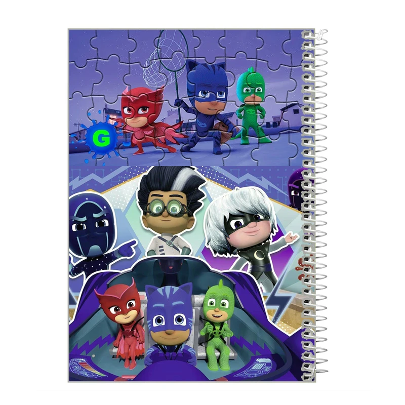 دفتر زبان 60 برگ طرح گروه شب نقاب z244