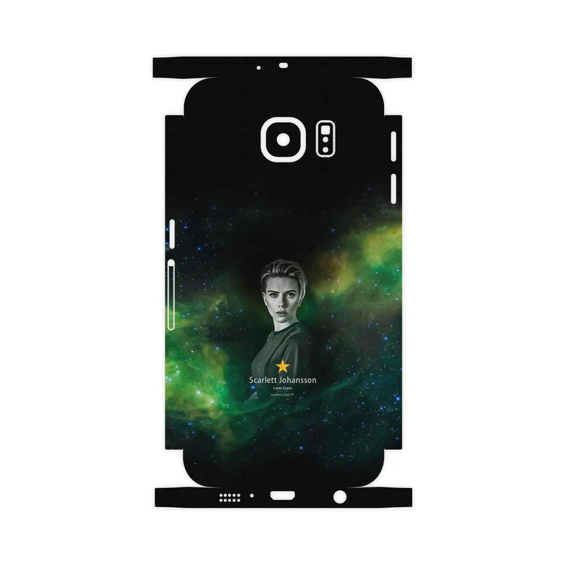 برچسب پوششی ماهوت مدل Scarlett Johansson-FullSkin مناسب برای گوشی موبایل سامسونگ Galaxy S6 Edge