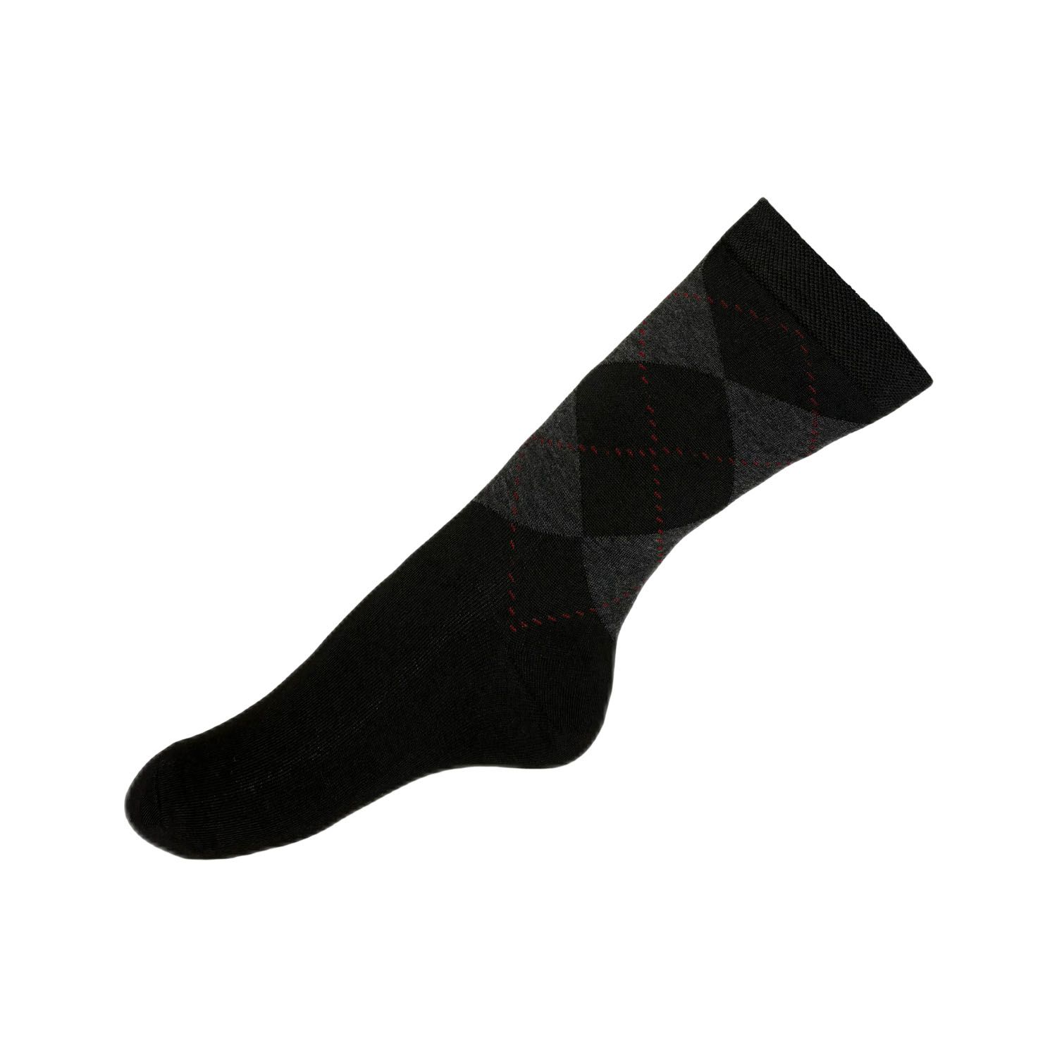 جوراب ساق بلند مردانه کانتکس مدل کلاسیک اسکاچ کد SKSBPA3-4 بسته 3 عددی -  - 3