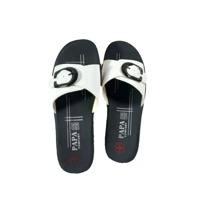 دمپایی زنانه پاپا مدل بانو کد 5454. WIT