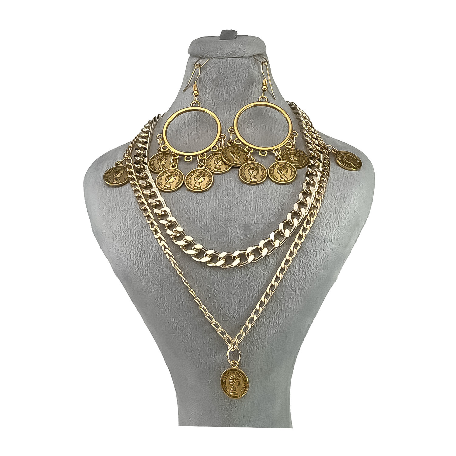 نیم ست زنانه طرح سکه کد 02 نیم ست زنانه طرح سکه کد 02