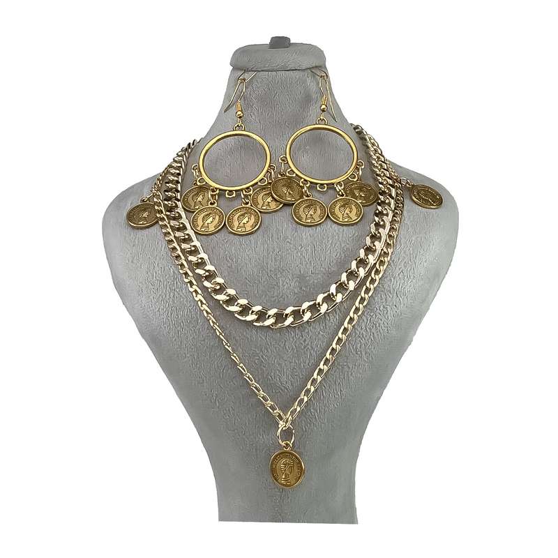 نیم ست زنانه طرح سکه کد 02 نیم ست زنانه طرح سکه کد 02