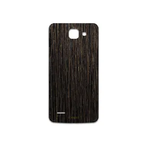 MAHOOT Dark-Gold-Stripes-Wood Cover Sticker for Huawei Ascend G730