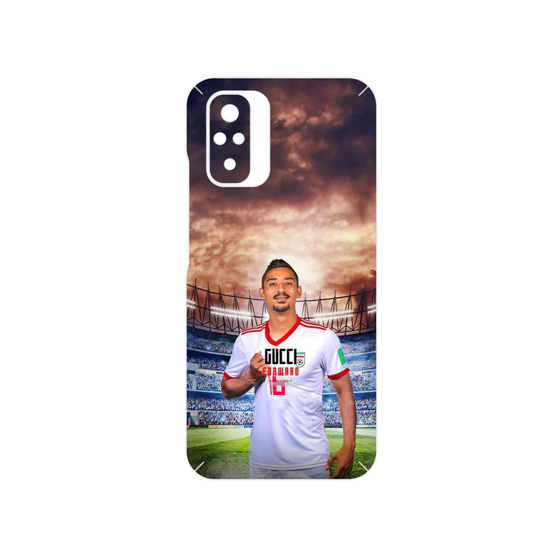 برچسب پوششی ماهوت مدل Reza Ghoochannejhad مناسب برای گوشی موبایل شیائومی Redmi Note 10