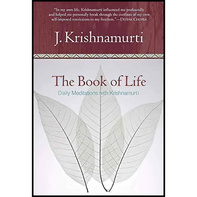 کتاب The Book of Life اثر J. Krishnamurti انتشارات HarperOne