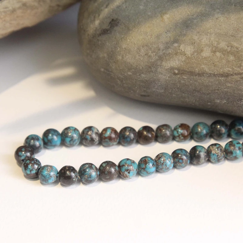 عکس شماره 4 : تسبیح مدل فیروزه ای نیشابوری  کد t_516