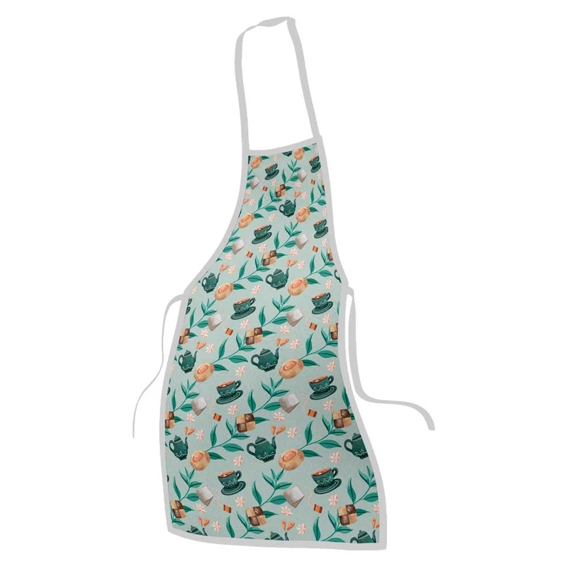 پیش بند آشپزخانه مدل عصرانه سبز کد Q2PI1044