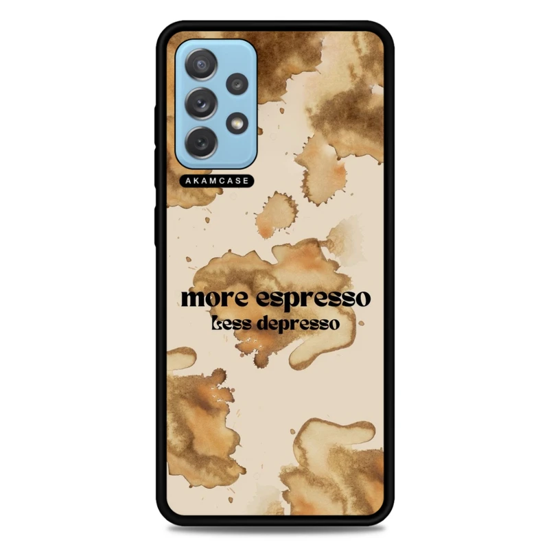 کاور آکام مدل AMC-WSGA72-COFFEE-22 مناسب برای گوشی موبایل سامسونگ Galaxy A72