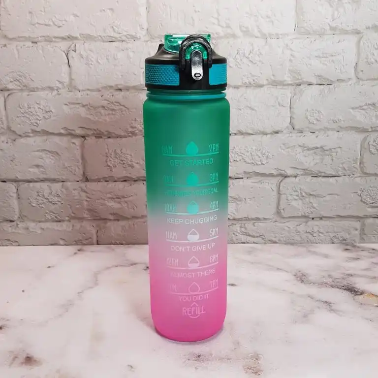 قمقمه دوچرخه مدل پاستیلی نی دار گنجایش 0.8 لیتر