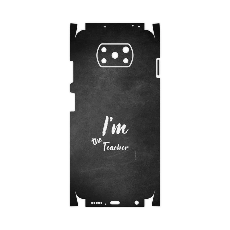 برچسب پوششی ماهوت مدل Teacher-FullSkin مناسب برای گوشی موبایل شیائومی Poco X3 Pro