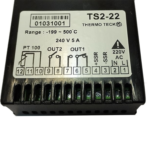 ترموستات کنترلر دما ترموتک مدل TS2-22