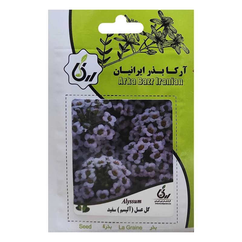  بذر گل عسلی سفید آرکا بذر ایرانیان کد ARK-027