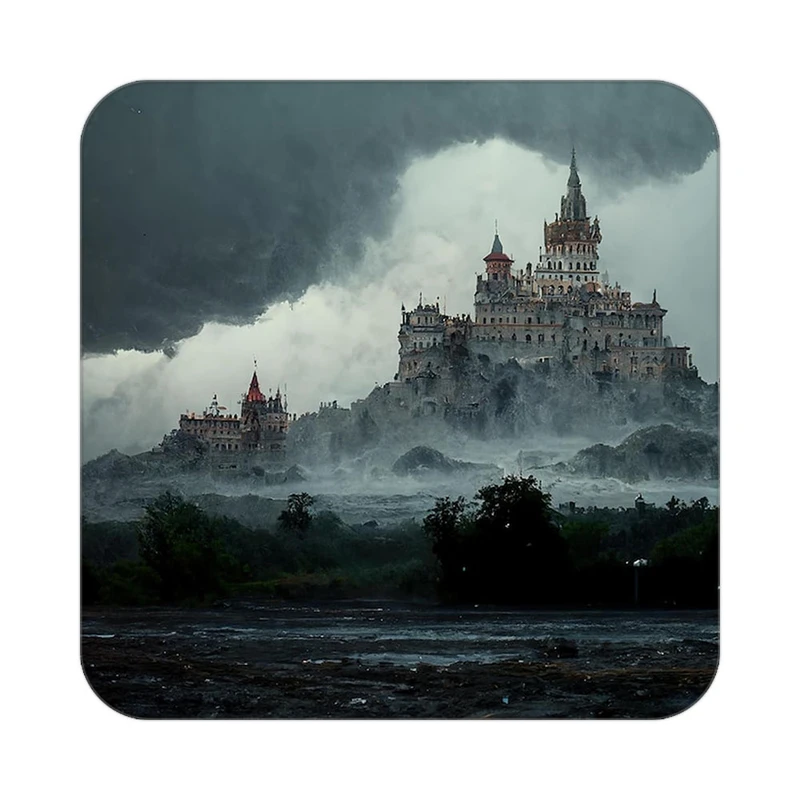 زیر لیوانی کاکتی طرح هری پاتر Harry Potter مدل mp42578