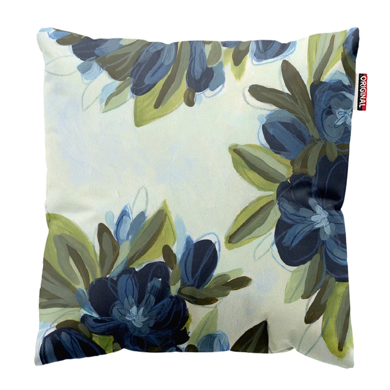 کوسن پاد آفرین مدل گل و برگ کد PK303349 سایز 30*30 سانتی متر