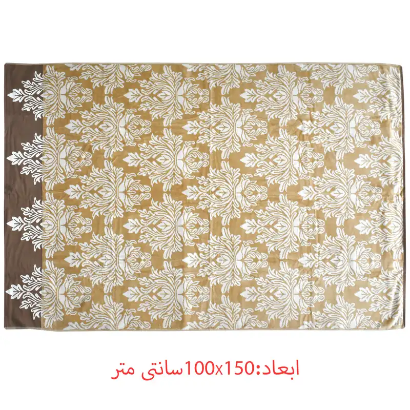 حوله حمام ازدیلک مدل OZ-58433 سایز 100x150 سانتی متر