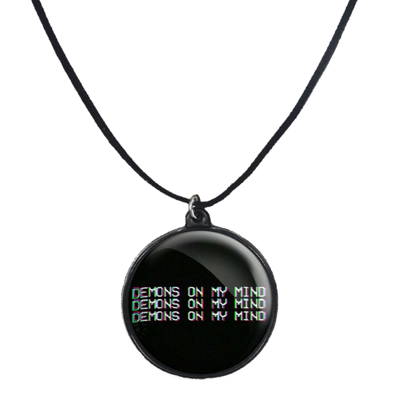 گردنبند پرمانه طرح جملات مفهومی کد pmb.8349 مدل دو طرفه