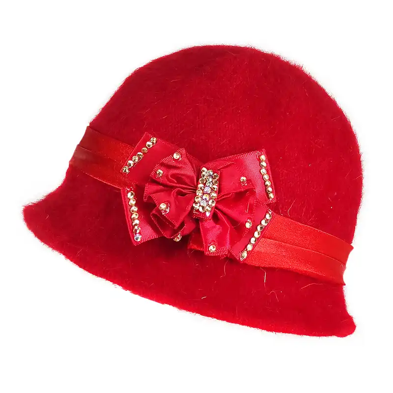 کلاه باکت دخترانه مدل فرحی طرح پاپیون 2023