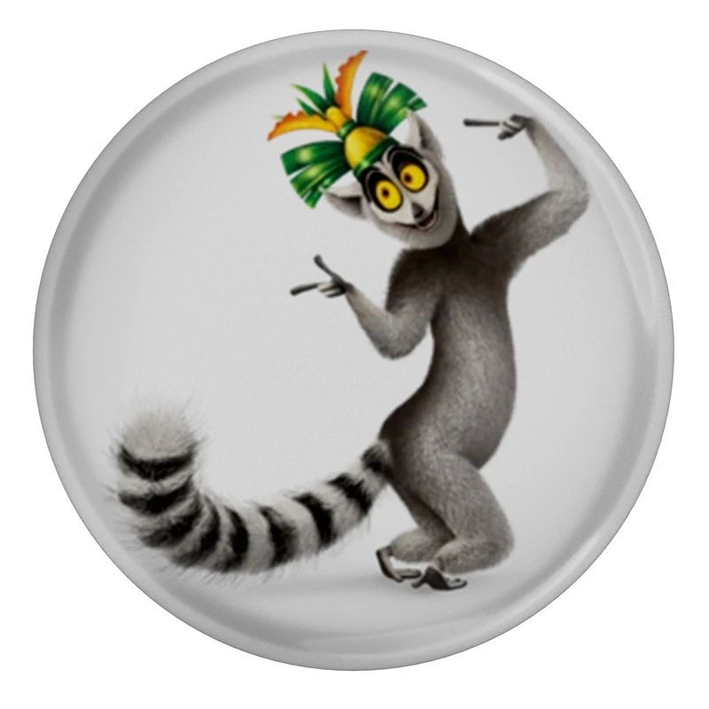 مگنت مدل S13152 طرح کارتون حیوانات ماداگاسکار