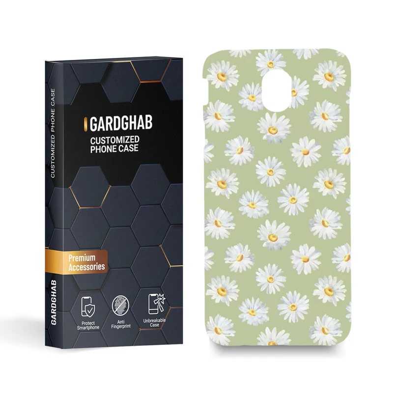  کاور گارد قاب مدل  گل  مناسب برای گوشی موبایل سامسونگ  galaxy j7 pro