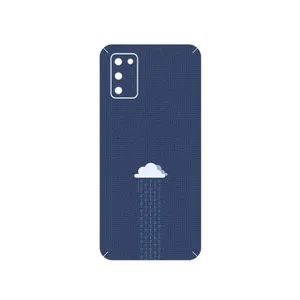 MAHOOT Minimal Data Cloud Cover Sticker for Samsung Galaxy A03S