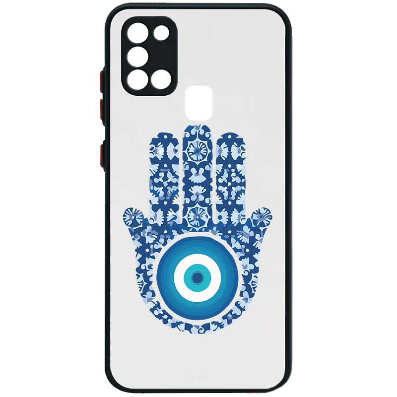 کاور طرح Evil Eye مناسب برای گوشی موبایل سامسونگ Galaxy A21S 