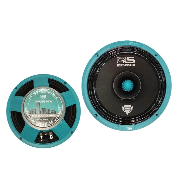 میدرنج پشت خودرو کیو اس امجد مدل YD-1322 New سایز 6.5 اینچ بسته دو عددی