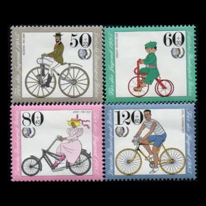 تمبر یادگاری مدل خارجی مجموعه 4 عددی