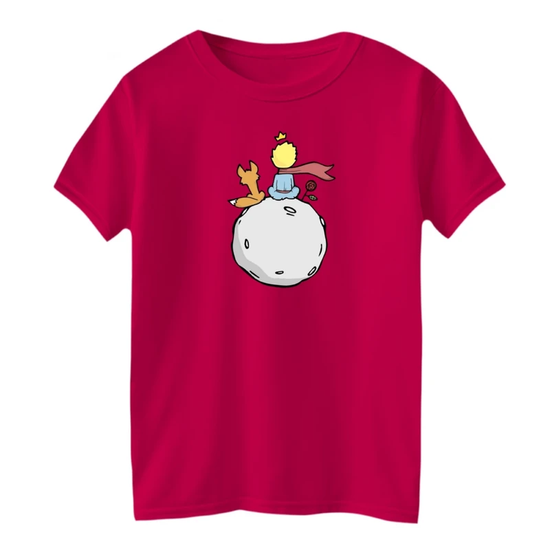 تی شرت آستین کوتاه بچگانه مدل شازده کوچولو کد01