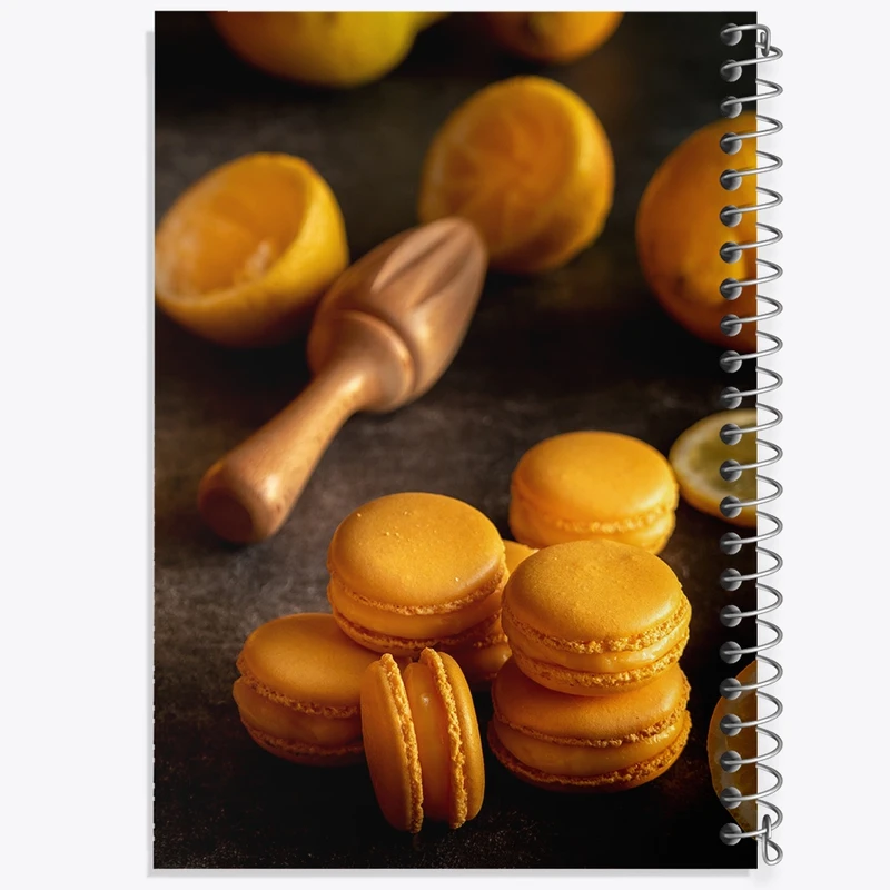 دفتر لیست خرید 50 برگ خندالو طرح ماکارون کد F245