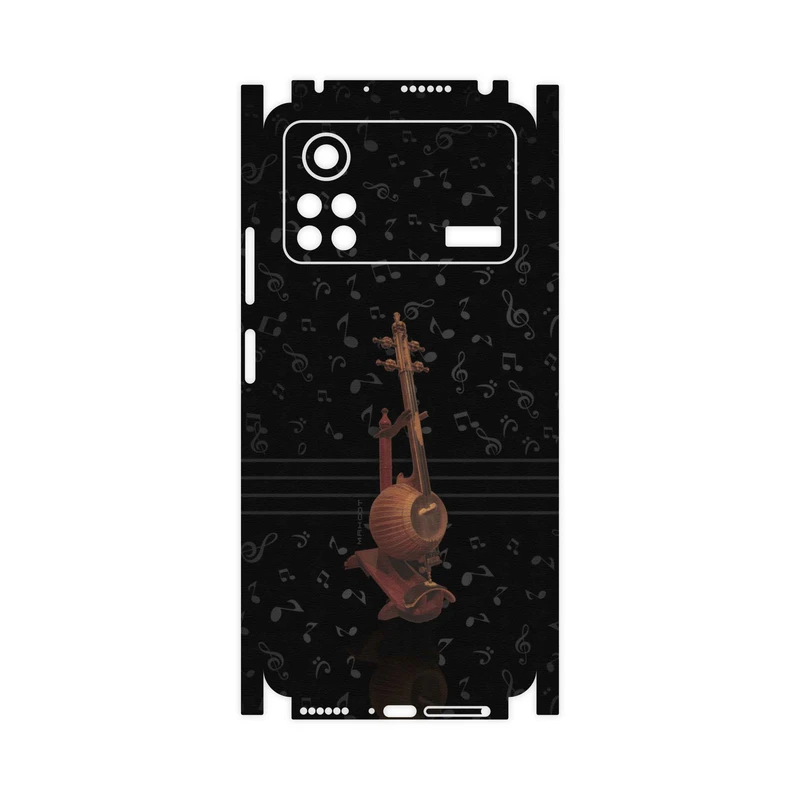 برچسب پوششی ماهوت مدل Persian-Fiddle-Instrument-FullSkin مناسب برای گوشی موبایل شیائومی Poco X4 Pro 5G