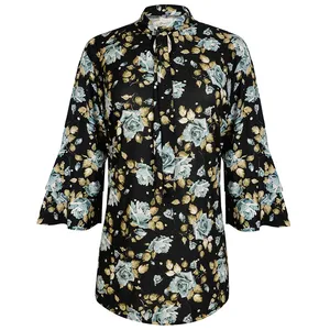 بلوز آستین سه ربع زنانه مدل 358426512