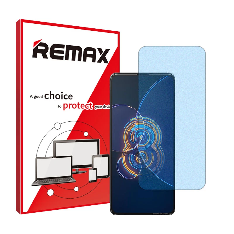 محافظ صفحه نمایش مات ضداشعه آبی ریمکس مدل Resistant مناسب برای گوشی موبایل ایسوس Zenfone 8 Flip