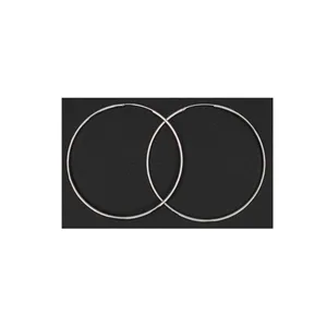 گوشواره نقره زنانه مدل حلقه ای