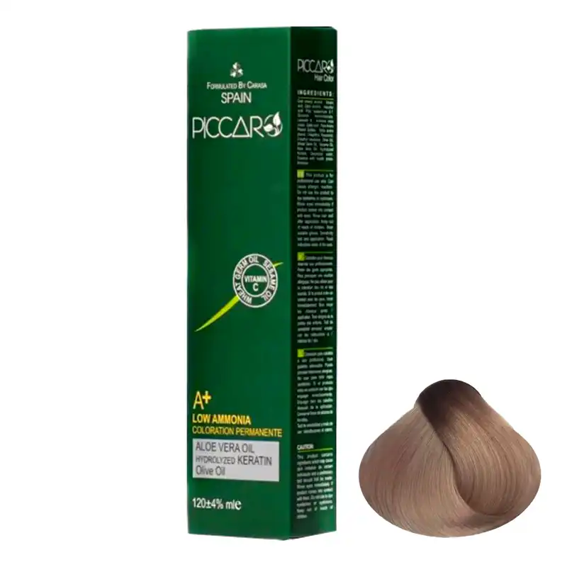 رنگ مو پیکارو شماره 8/88 حجم 120 میلی لیتر رنگ بلوند کاراملی روشن