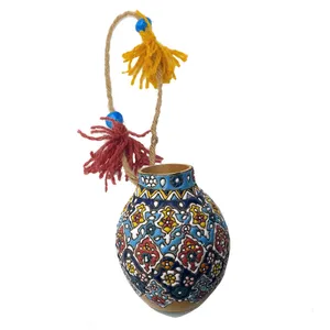 گلدان میناکاری سفالی مدل 01