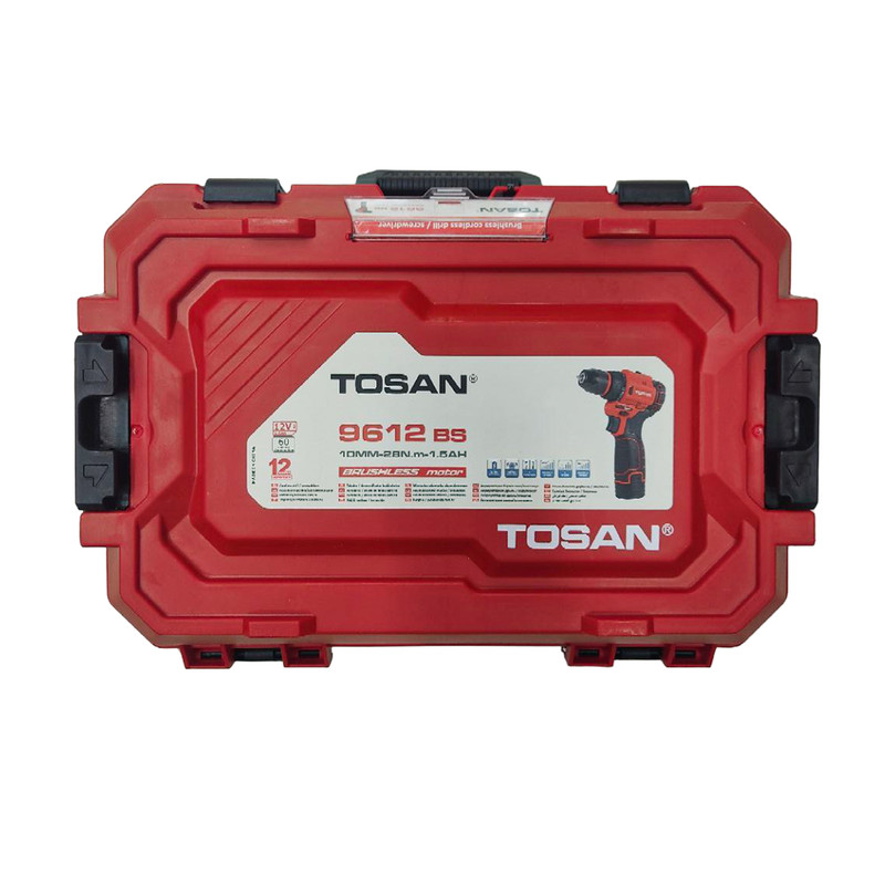 پیچ گوشتی شارژی 64 وات توسن مدل 9616 BS