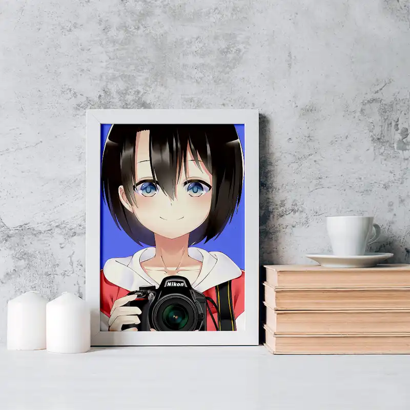 تابلو خندالو مدل یوزورو نیشیمیا انیمه سایلنت ویس کد 15832