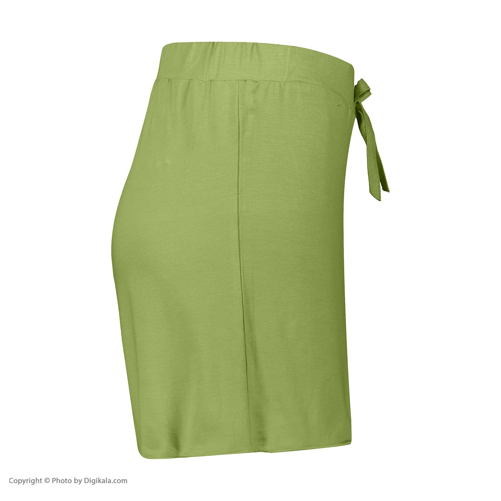 ست تیشرت و شلوارک زنانه افراتین مدل آرام رنگ سبز -  - 9