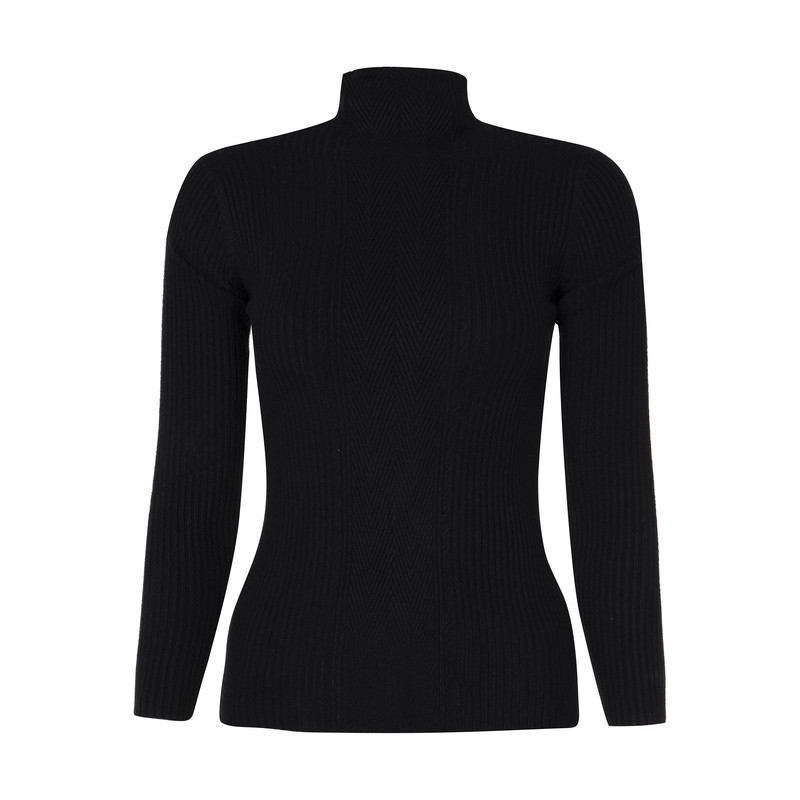 پلیور زنانه آلفونسی مدل W2114021KN-BLACK