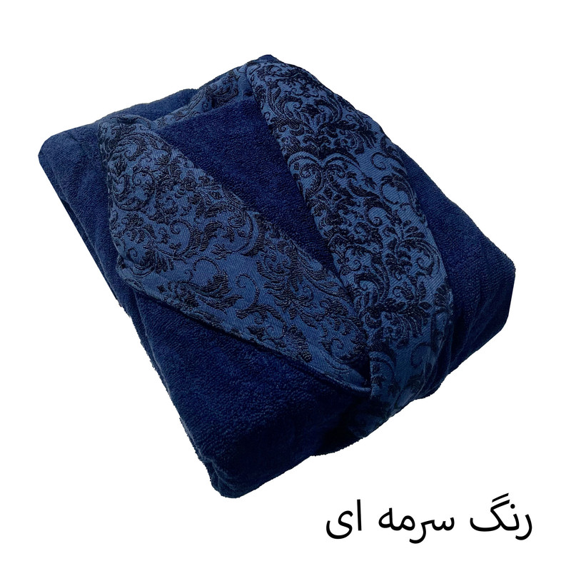 حوله پالتویی هنرمند مدل گیپور ابریشمی سایز ۱۳۵