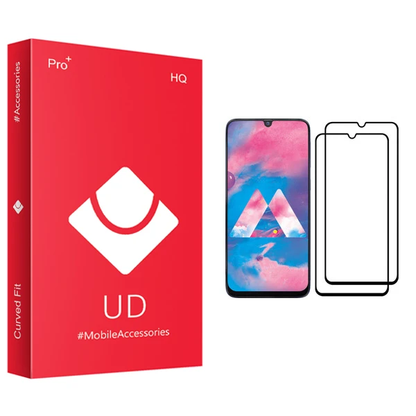 محافظ صفحه نمایش یو دی مدل +PRO مناسب برای گوشی موبایل سامسونگ Galaxy M30 بسته دو عددی