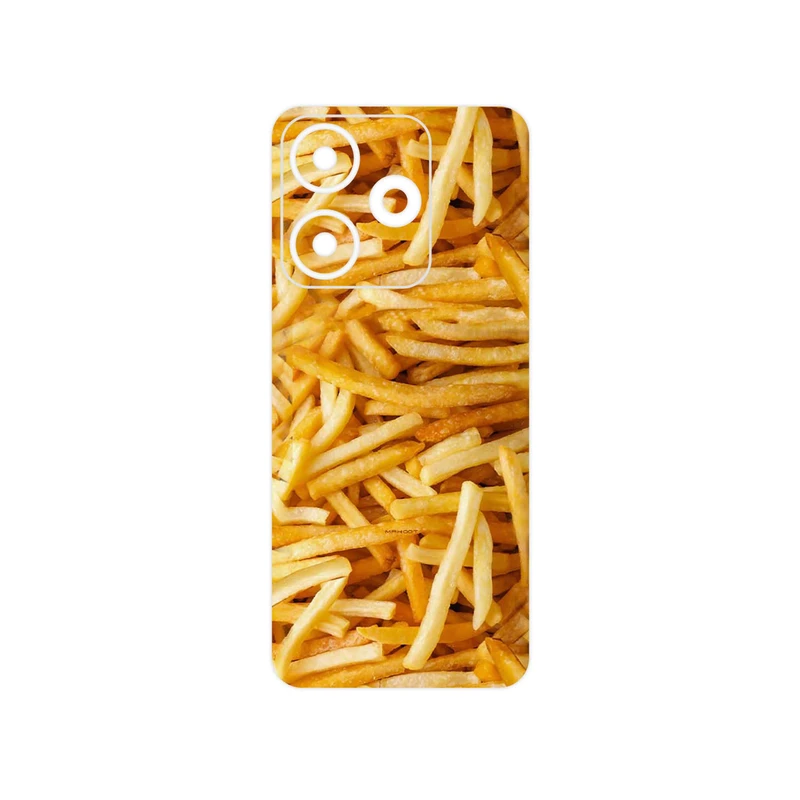 برچسب پوششی ماهوت مدل French fries مناسب برای گوشی موبایل شیائومی Redmi 13x