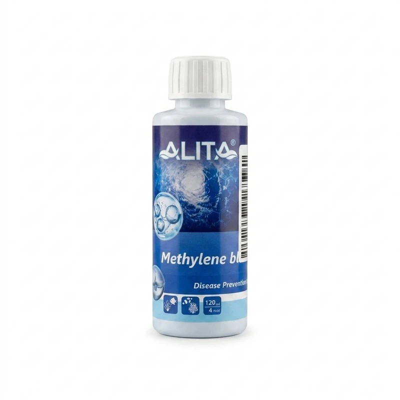 محلول متیلن بلو آکواریوم آلیتا مدل Methylene Blue حجم 120 میلی لیتر