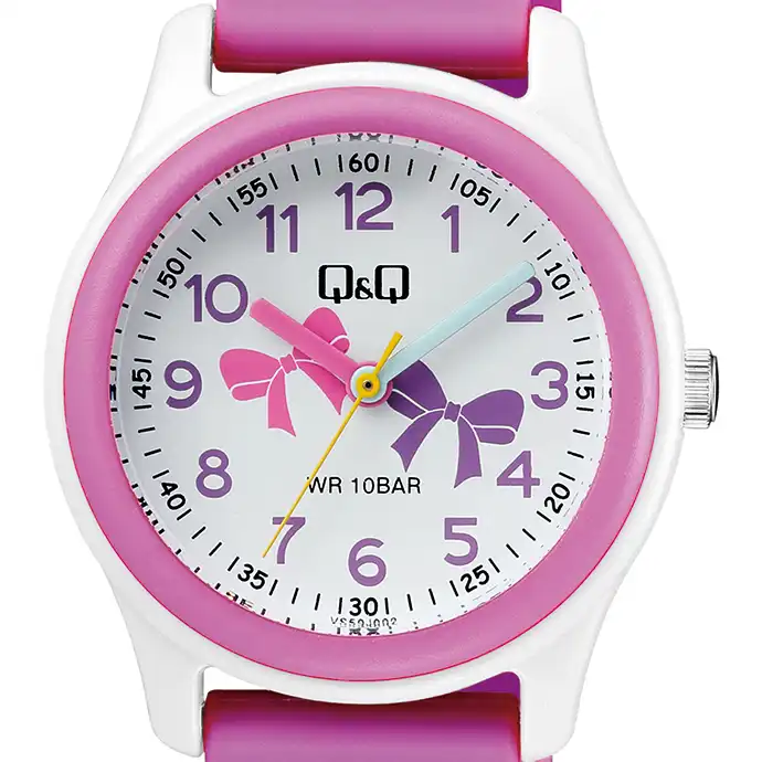 ساعت مچی عقربه ای دخترانه کیو اند کیو مدل VS59J002Y