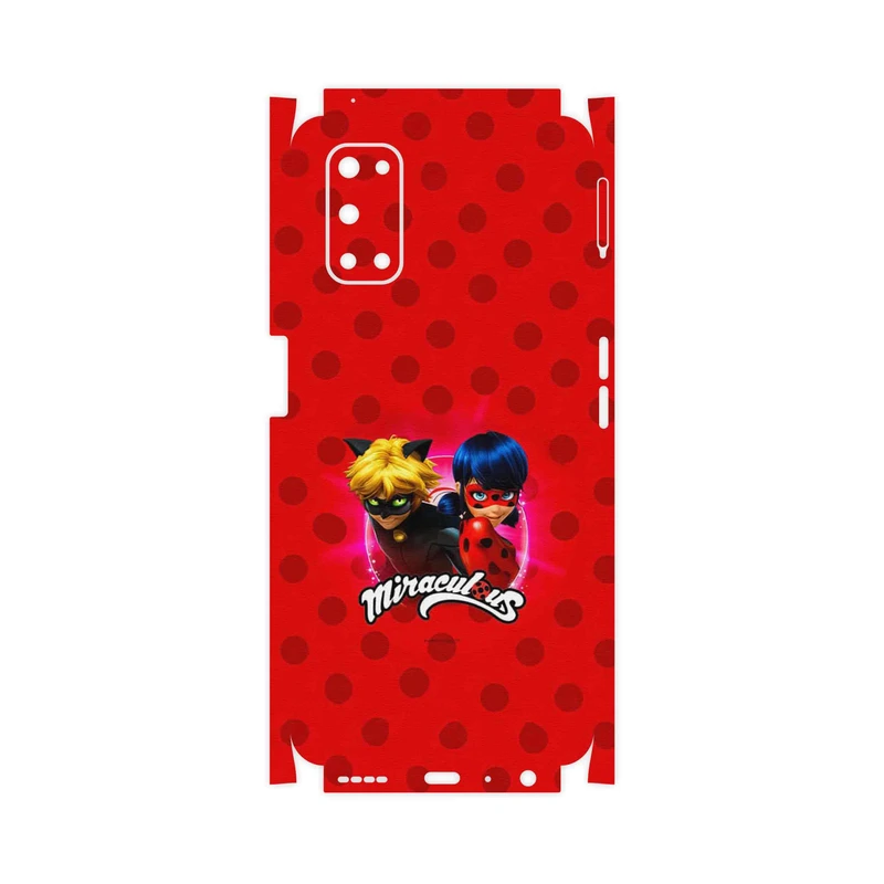 برچسب پوششی ماهوت مدل Ladybug and Cat Noir-FullSkin مناسب برای گوشی موبایل ریلمی 7 5G