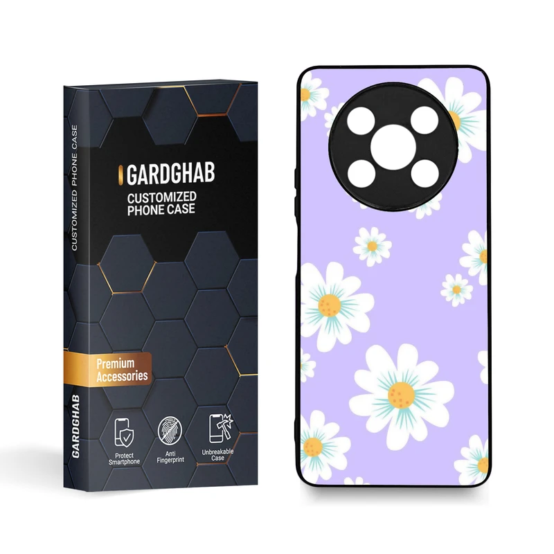 کاور گارد قاب مدل گل مناسب برای گوشی موبایل آنر X9 5G/X9 4G